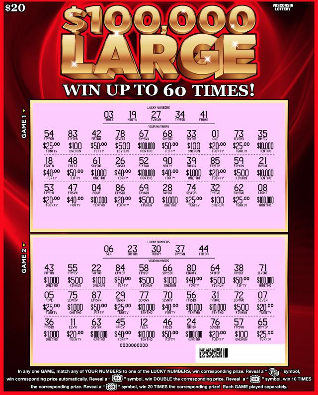 $100,000 Large $100,000 Large
