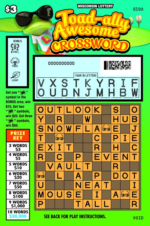 WI-Lottery-2163-Scratch-Game-Toad-Ally-Awesome-Crossword-Scratched
