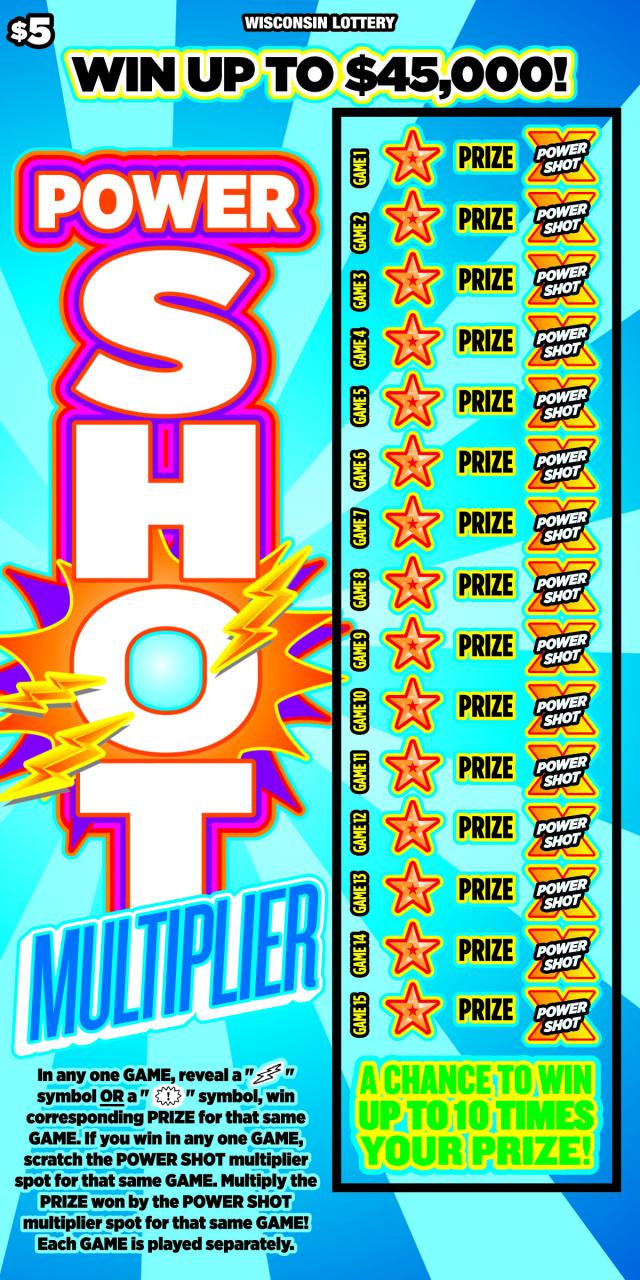 POWER SHOT MULTIPLIER (2208) Image of POWER SHOT MULTIPLIER (2208)