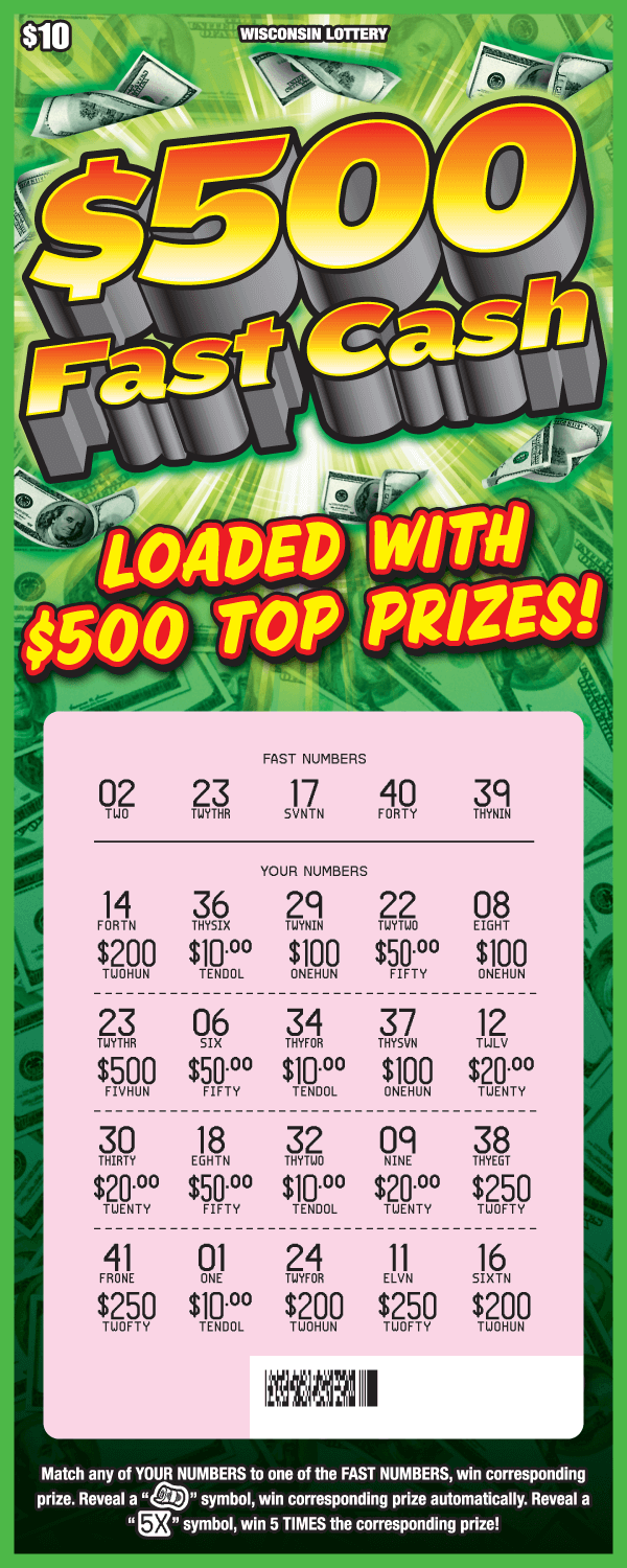 fast lotto lottery result