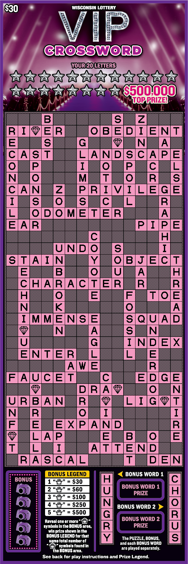 VIP CROSSWORD (2544) Image of VIP CROSSWORD (2544)