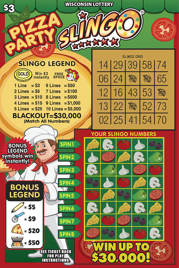 Image of PIZZA PARTY SLINGO (2766)